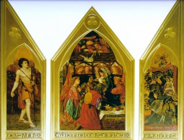  set Canvas - The Seed of David Pre Raphaelite Brotherhood Dante Gabriel Rossetti